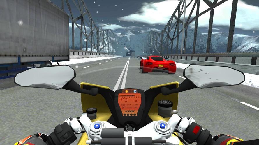 Moto Racing 3D Captura de pantalla 3
