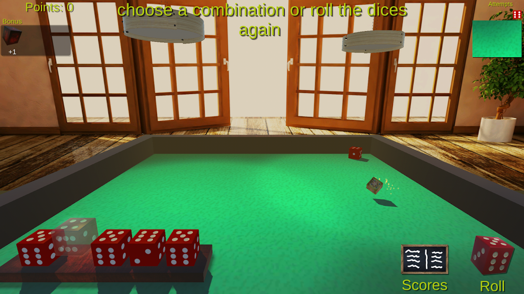 Yatzy 3D Captura de pantalla 3