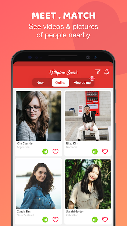 Filipino Social: Dating & Chat स्क्रीनशॉट 0