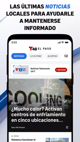 Telemundo 48 El Paso: Noticias スクリーンショット 0