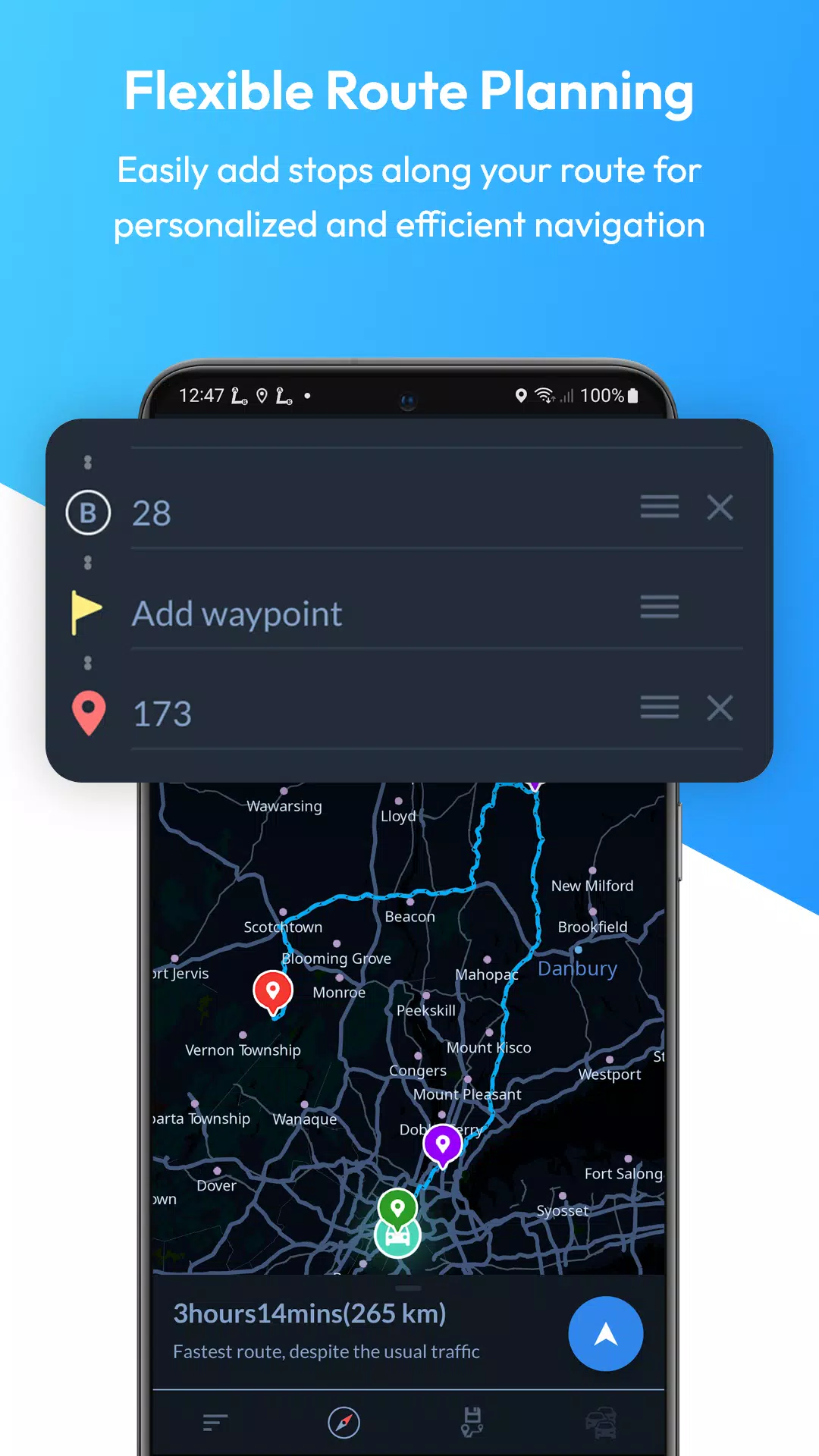 Offline Map Navigation 스크린샷 1