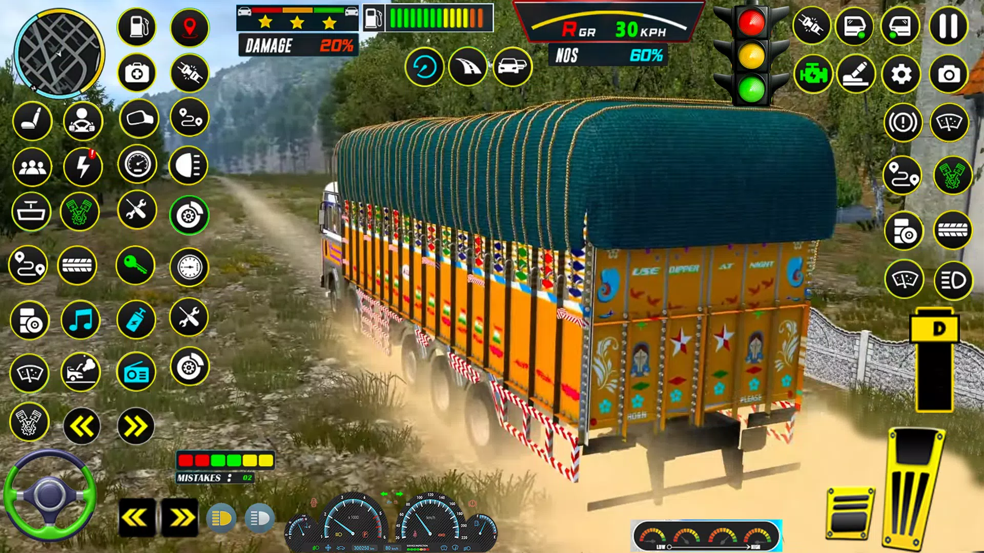 Indian Larry Truck Driving 3D Скриншот 2