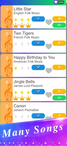 Rhythm Tiles 3:PvP Piano Games Screenshot 1