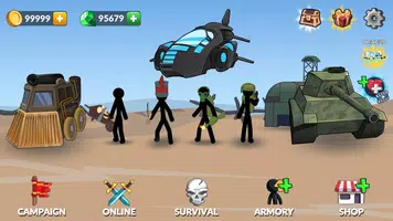 Age of Stickman Battle of Empires Captura de tela 0