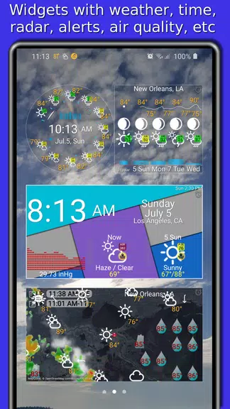 Weather app - eWeather HDF Скриншот 1