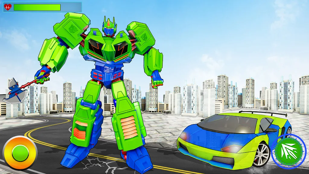 Robot Hero City Battle 스크린샷 2