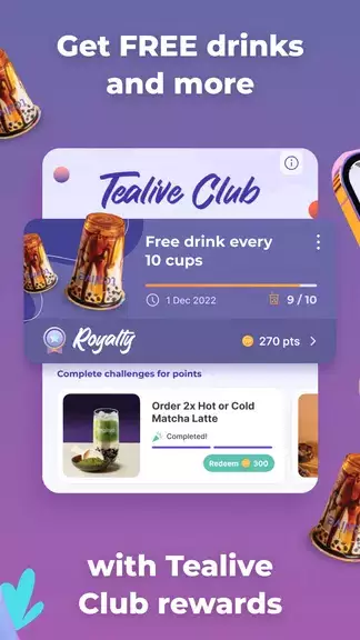 Tealive MY - Order Bubble Tea Скриншот 2