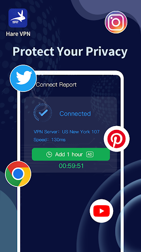 Hare VPN Скриншот 1