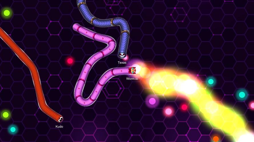 Worm.io Captura de pantalla 1