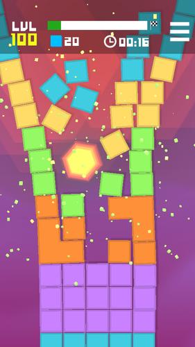 Hexagon Tower Balance Blocks Capture d'écran 2