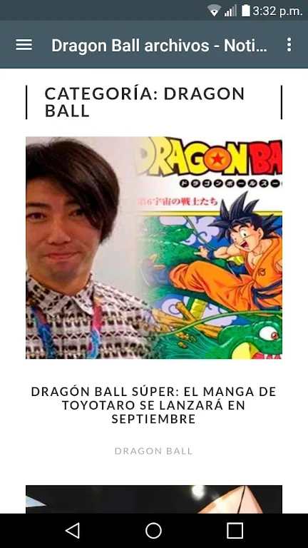 Noticias Anime スクリーンショット 3