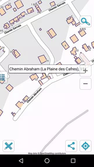 Map of Reunion offline Captura de tela 2