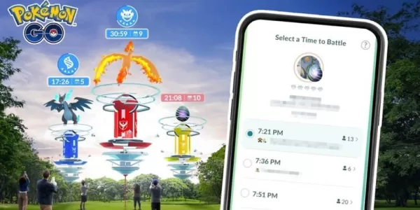 O Pokémon Go apresenta o planejador de RSVP para ataques e eventos