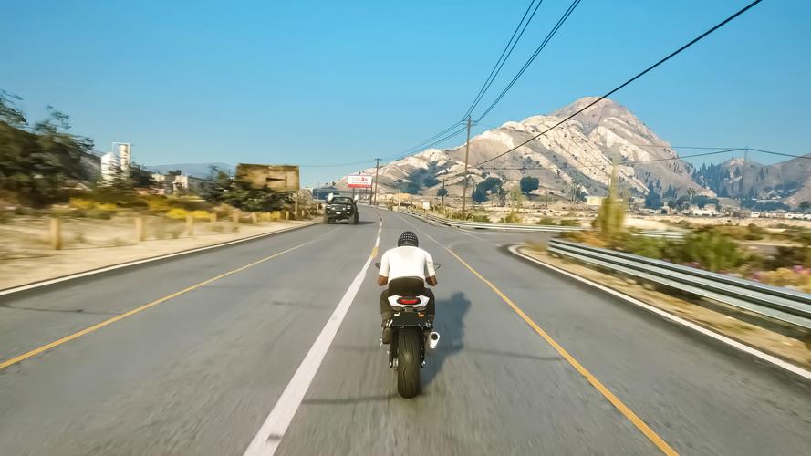 Highway Bike Traffic Racer 3D应用截图第1张
