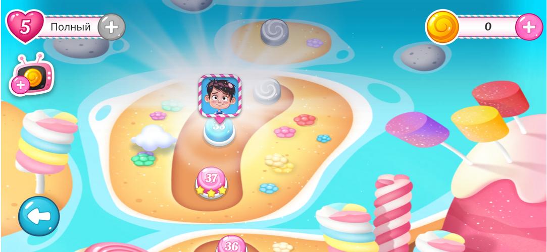 Игра три в ряд «Сластёна»應用截圖第1張