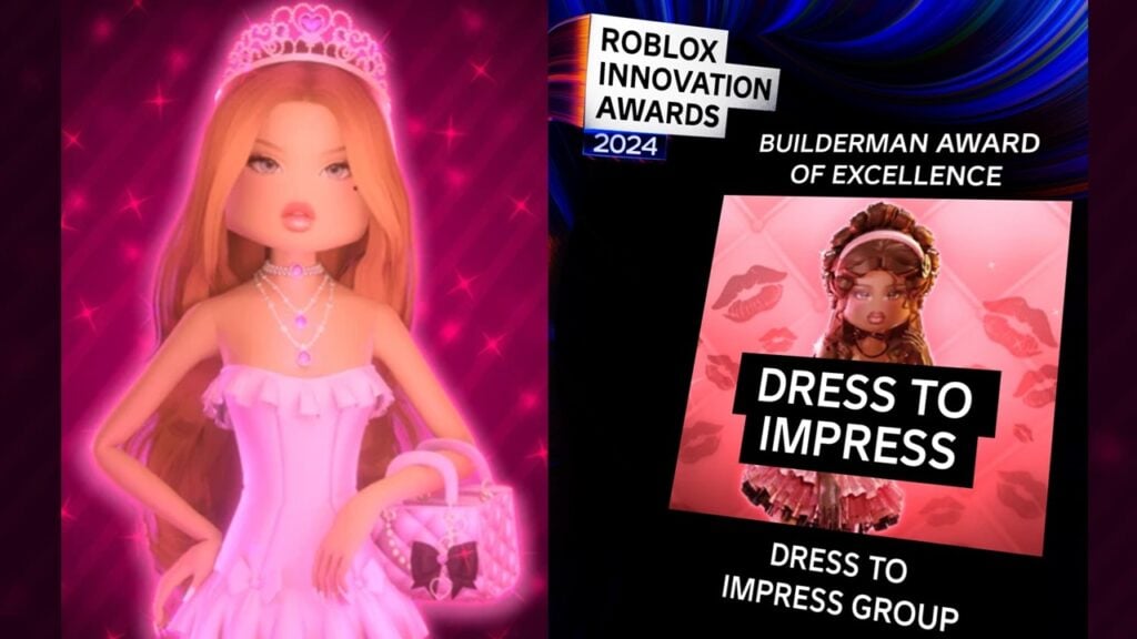 Roblox 혁신상, Dress To Impress에 선정