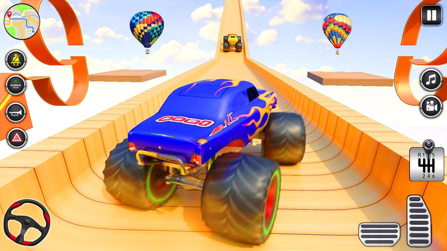 Monster Truck Simulator Games スクリーンショット 1