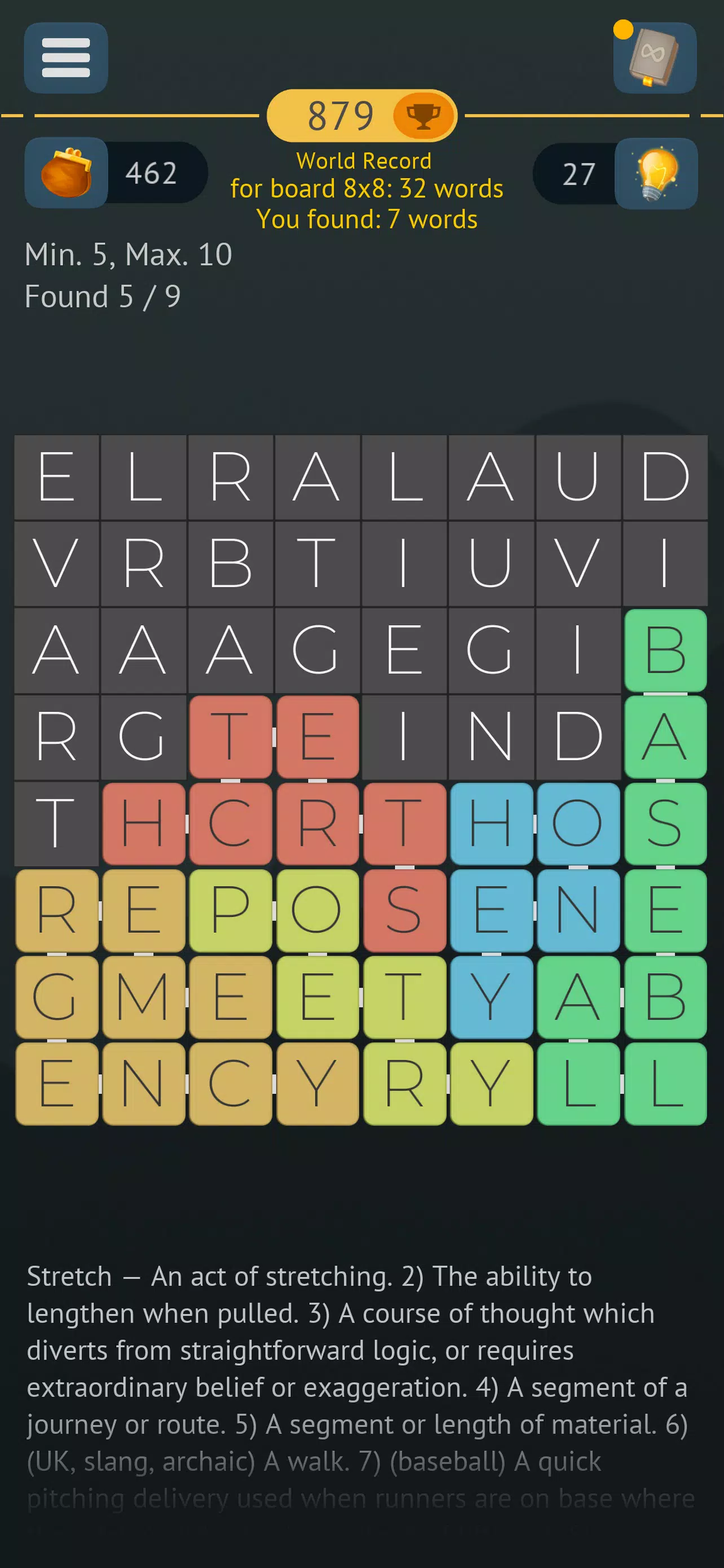 Word Search Infinite Puzzles Captura de tela 2