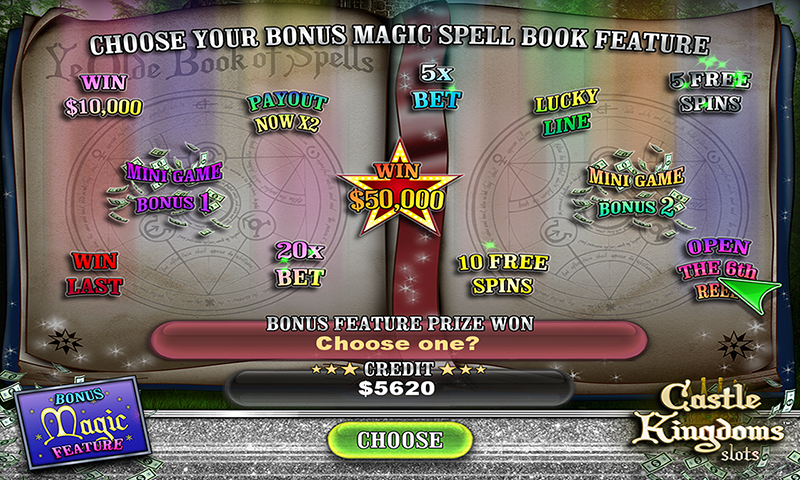 Castle Kingdoms Magic Dragon Legend Slots FREE Скриншот 2