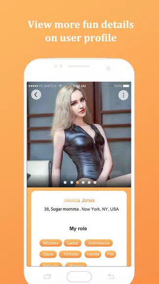 Kinky Dating App for BDSM, Kink & Fetish 스크린샷 2