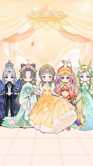 Cute live star:dress up avatar Capture d'écran 0