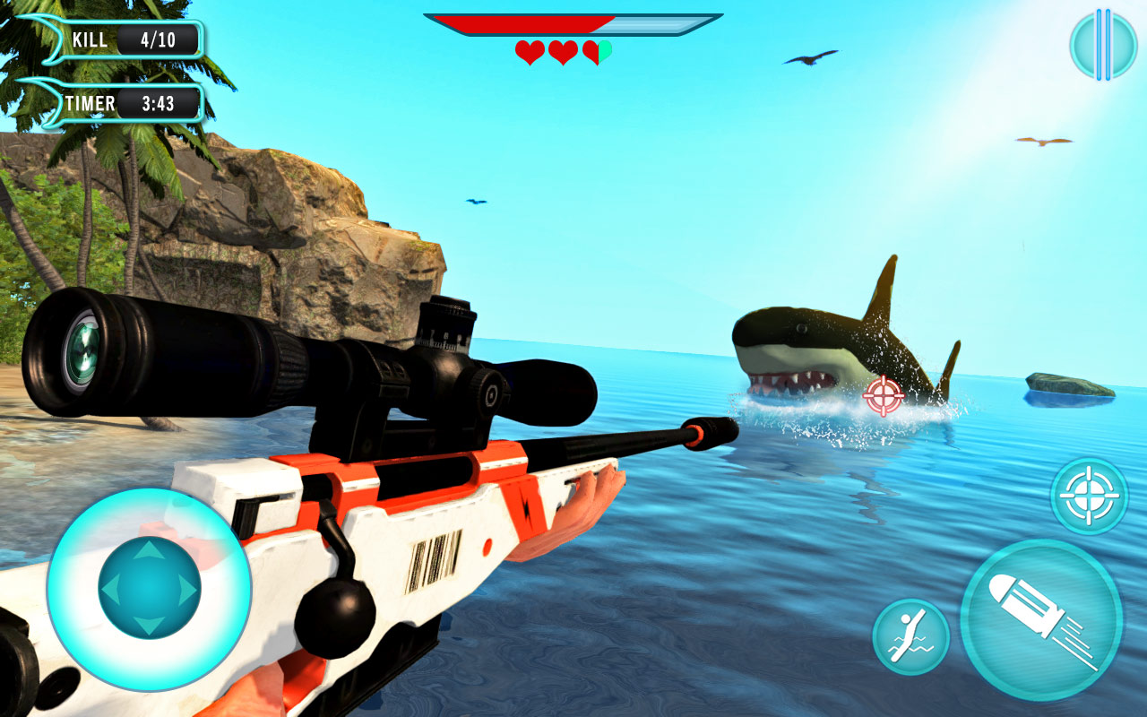 Hunt Wild Shark Simulator Capture d'écran 1