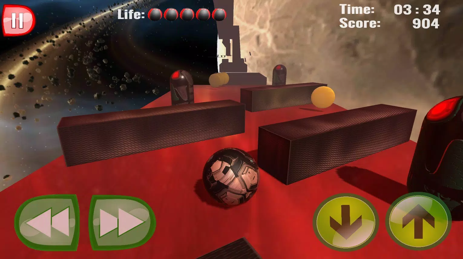 Space Ball: Balance Game Capture d'écran 0