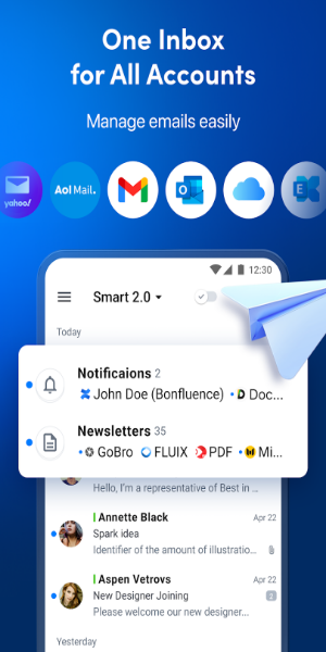 Spark 邮箱 – Gmail，QQ，Outlook应用截图第0张