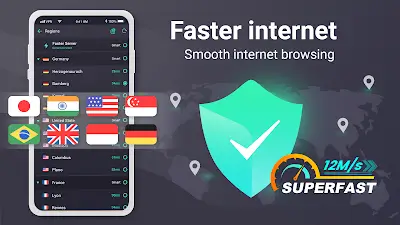 Touch VPN - Fast Wifi Security Capture d'écran 0