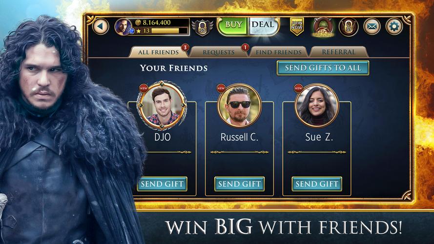 Game of Thrones Slots Casino應用截圖第3張