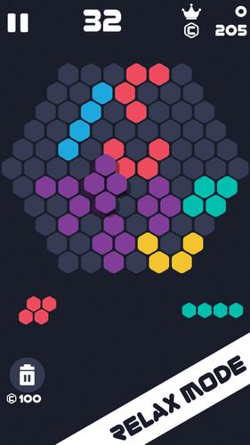 Hexa Brick: Hexagon Block 1010 スクリーンショット 1