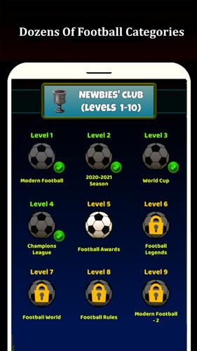 Football Quiz Game 2024 Captura de pantalla 2