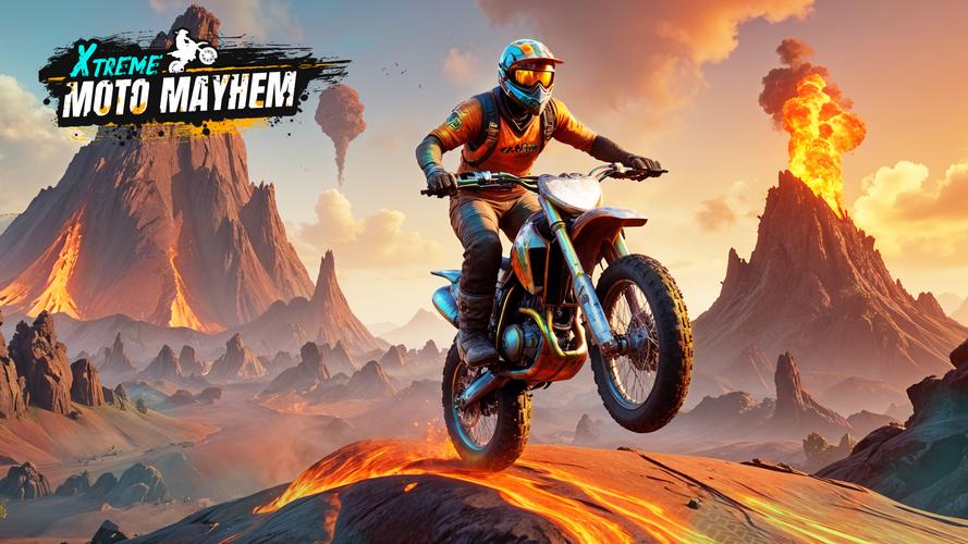 Xtreme Moto Mayhem Captura de tela 0