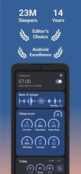 Sleep as Android: 追蹤您的睡眠應用截圖第0張