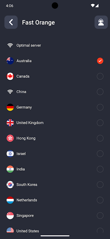 FastOrange VPN Capture d'écran 1