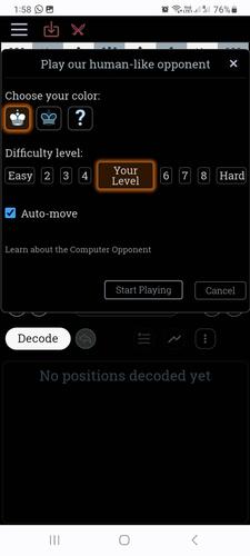 DecodeChess Capture d'écran 1
