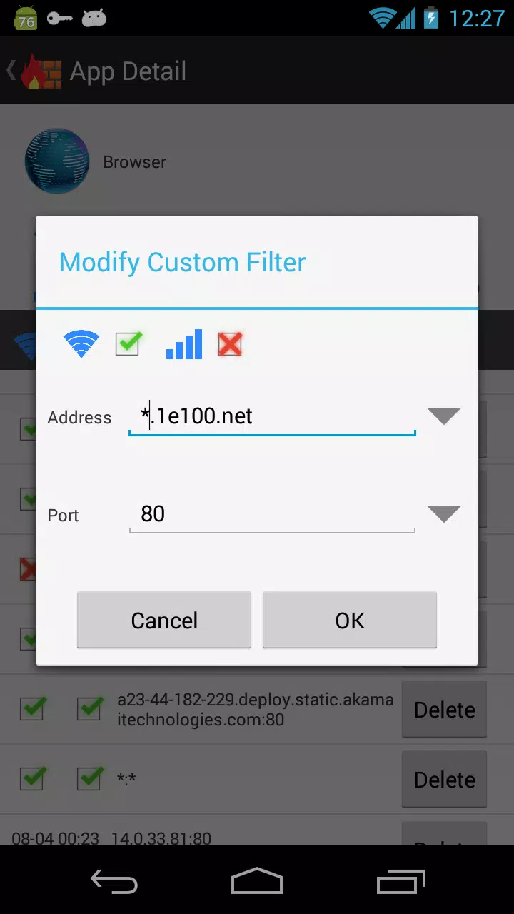 Firewall ohne Root Screenshot 2