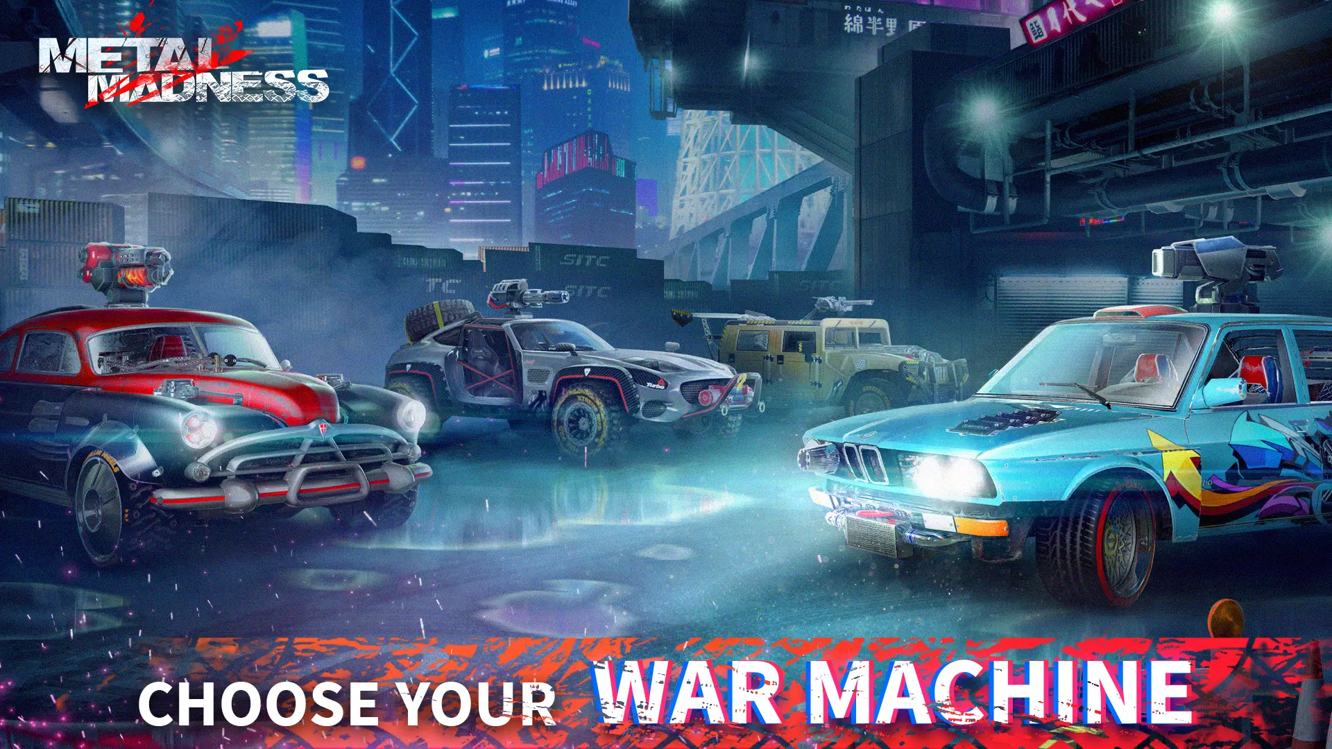 METAL MADNESS PvP: Car Shooter स्क्रीनशॉट 3