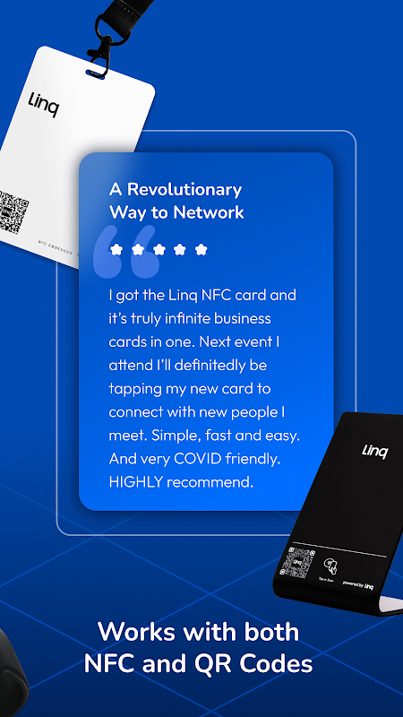 Linq - Digital Business Card スクリーンショット 0