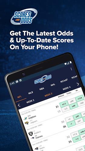 Scores And Odds Sports Betting Capture d'écran 0