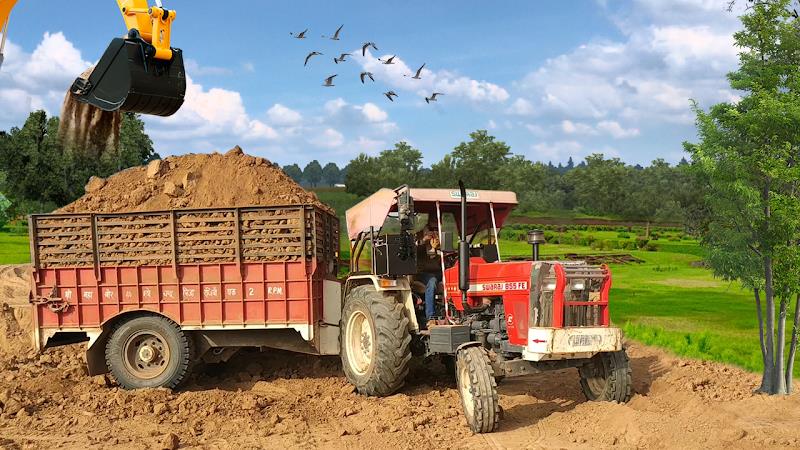 Indian Tractor Trolley Farming應用截圖第1張