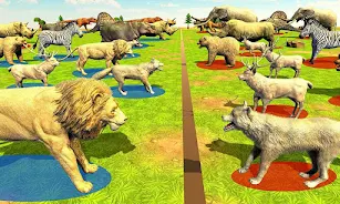 Wild Animals Kingdom Battle Скриншот 0