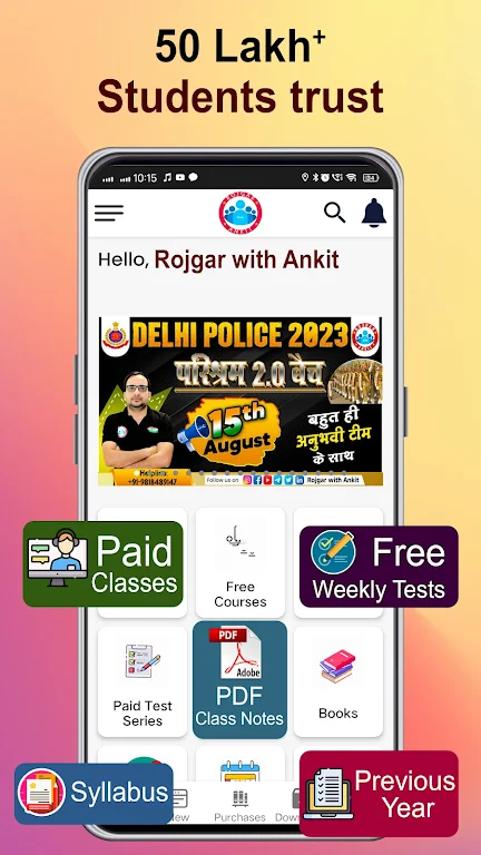 Rojgar With Ankit Captura de pantalla 0