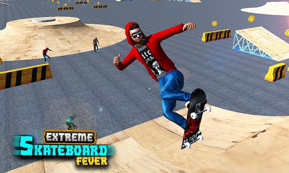 Touch SkateBoard: Skate Games Captura de pantalla 3