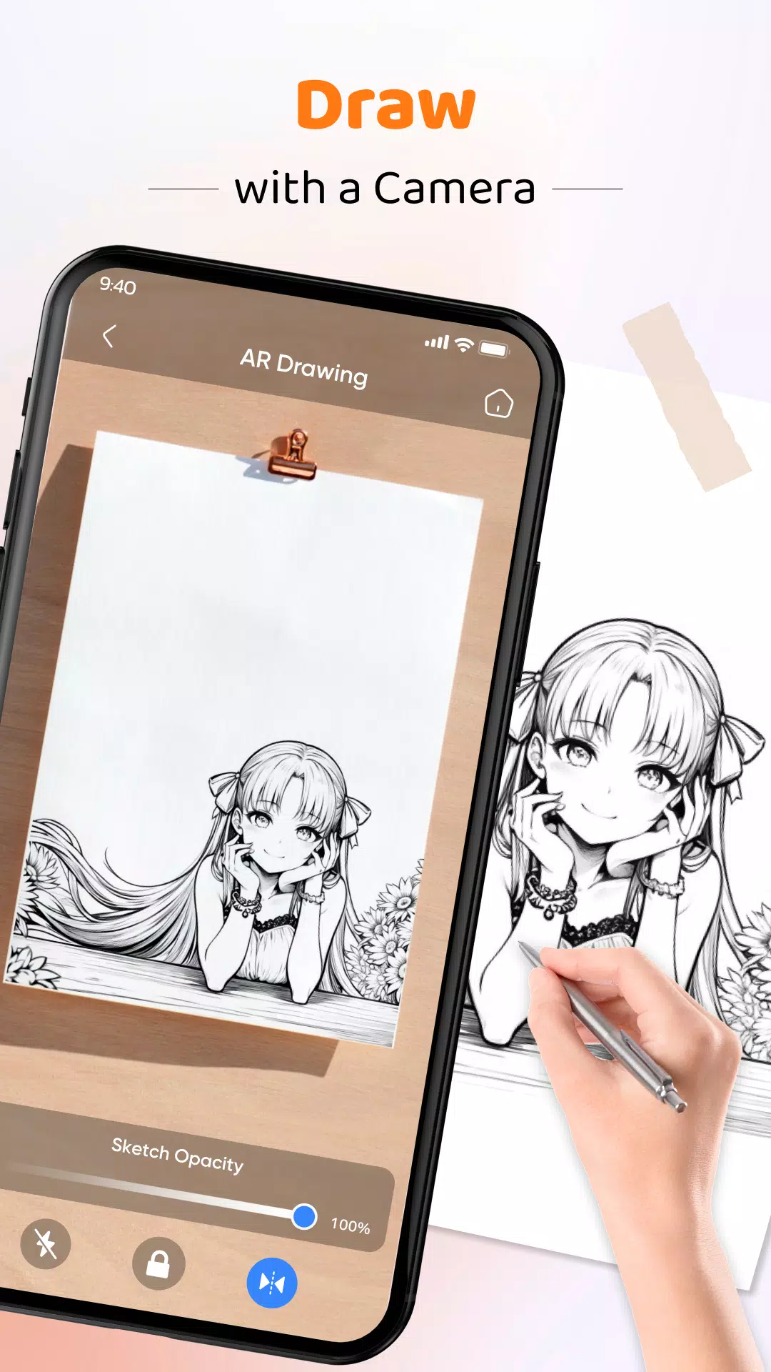 AR Drawing Sketch Paint スクリーンショット 0