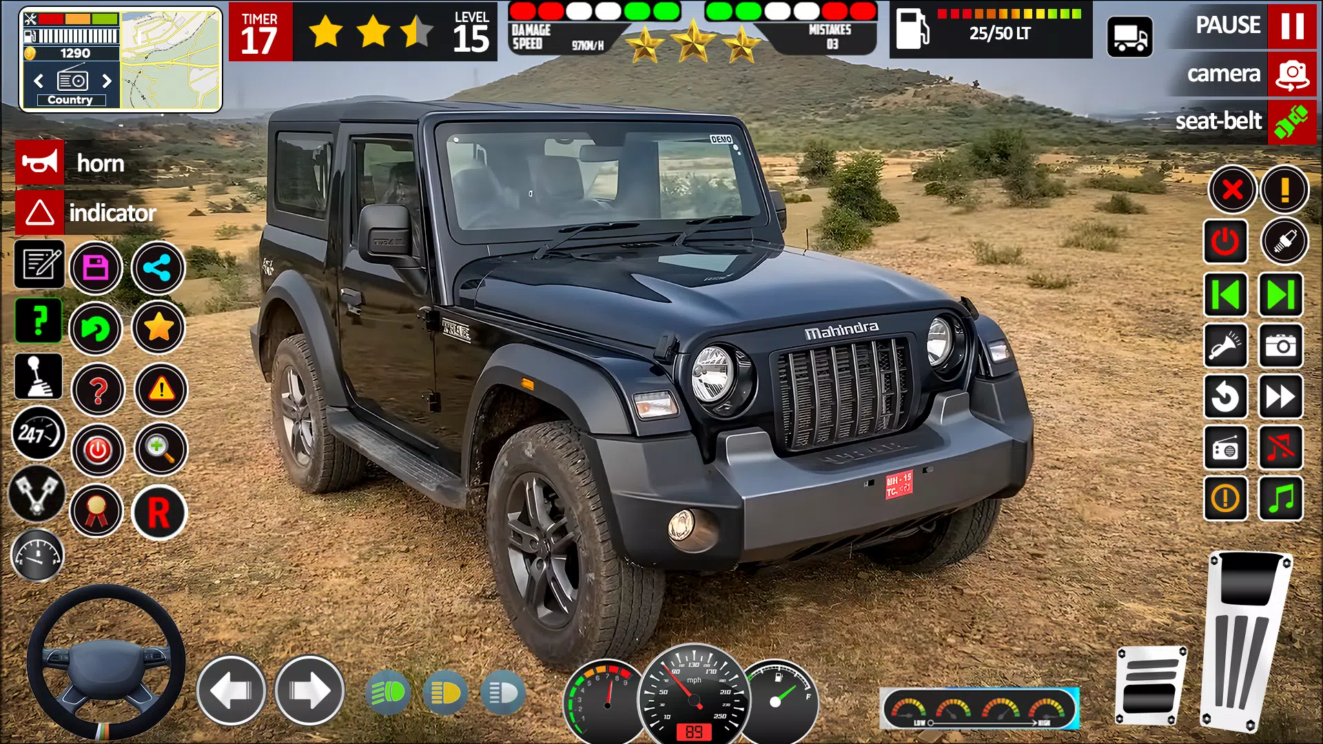 Jeep Driving Game 3d Simulator स्क्रीनशॉट 3