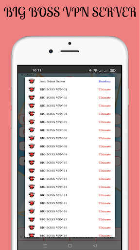 BIG BOSS VPN Capture d'écran 2