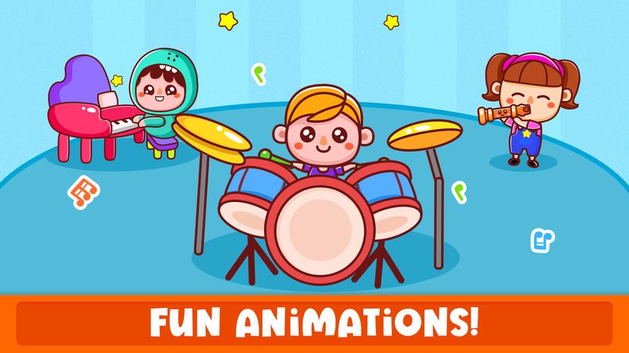 Piano Kids Toddler Music Games スクリーンショット 2