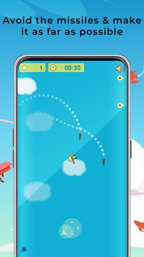 Plane vs Missiles スクリーンショット 1