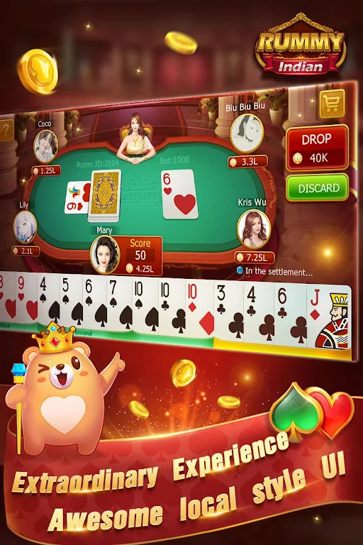 Indian Rummy-Free Online Card Game Скриншот 1